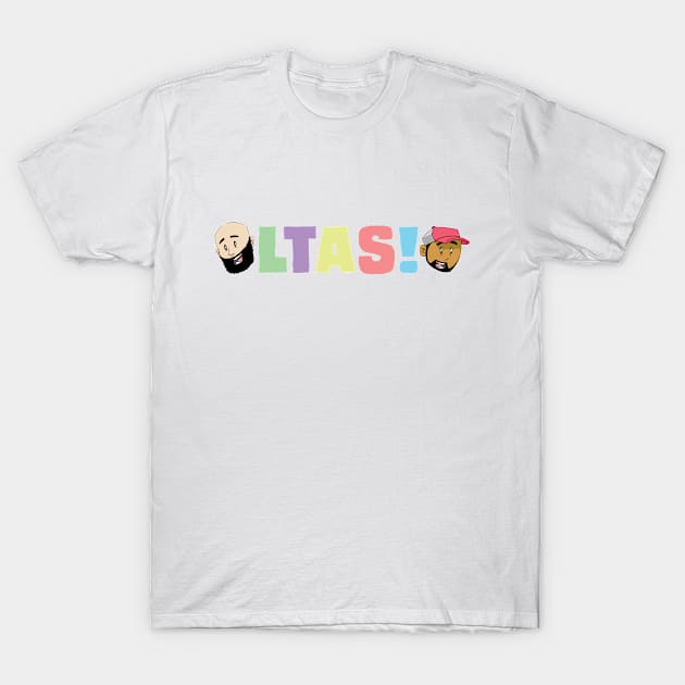 LTAS Heads Multicolor T-Shirt by Brent Hibbard